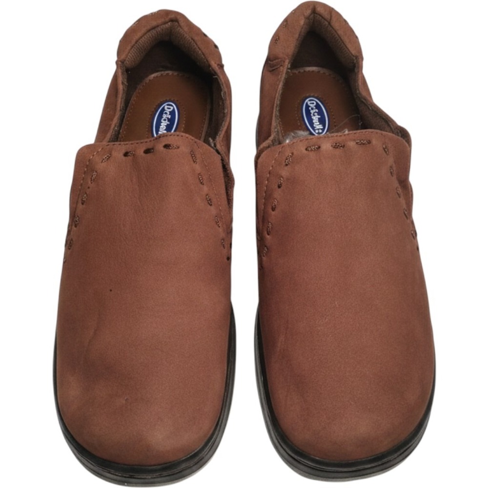 Dr. Scholl's Womens brown Suede Leather shoes size 9 Double Air Pillo